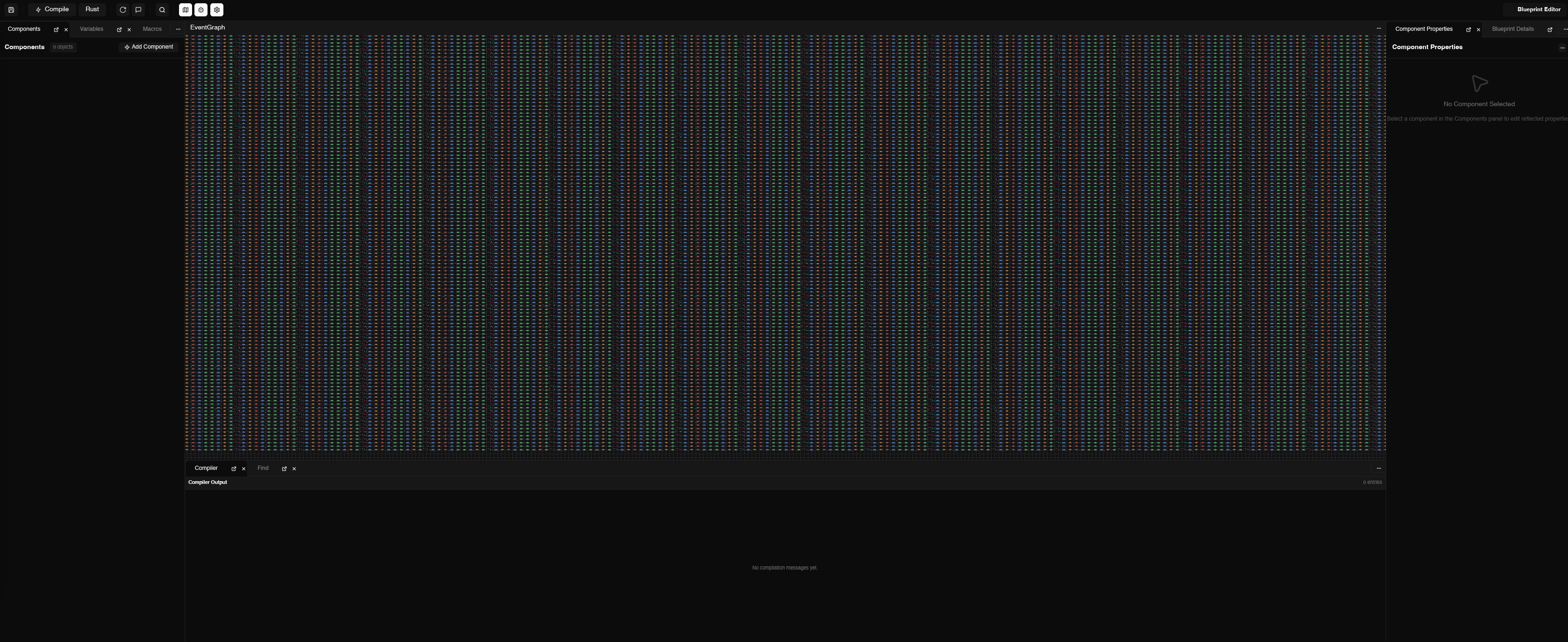 Pulsar's Blueprint Compiler: Graphs, Types, and Transpilation