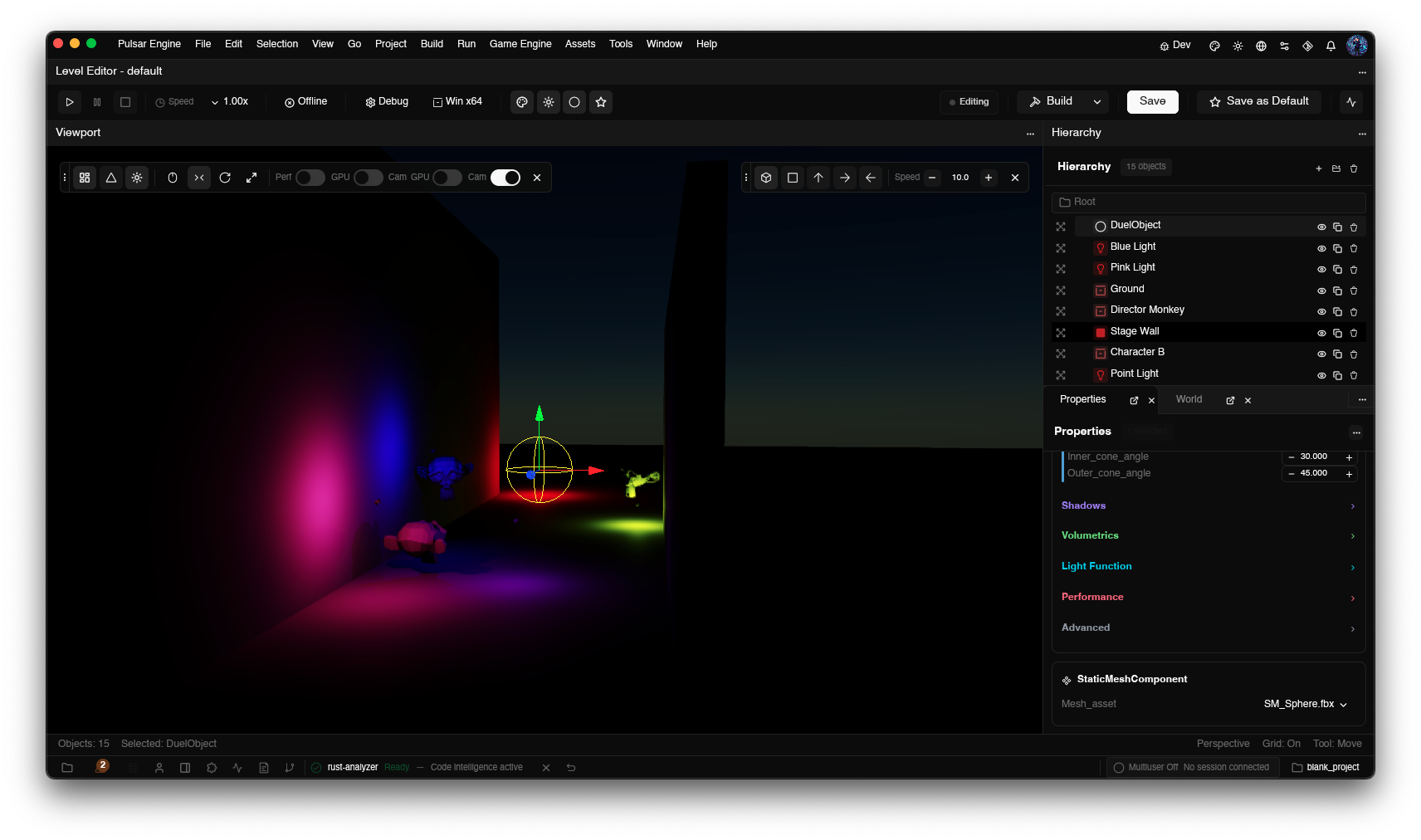 Pulsar's Reflection System: From Macro to Properties Panel